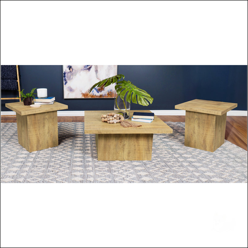 Ensemble de tables basses 3 pièces Exeter