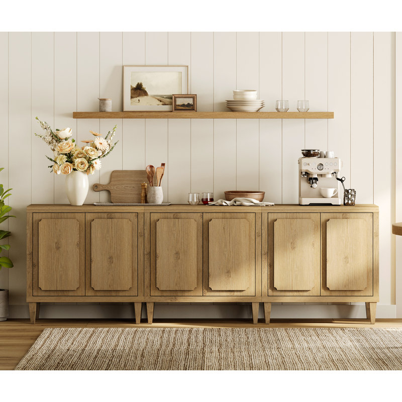 Armoire buffet avec rangement Dildy Modern, Oak