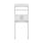 Madrid Over The Toilet Cabinet, Double Door, Two Shelves, White