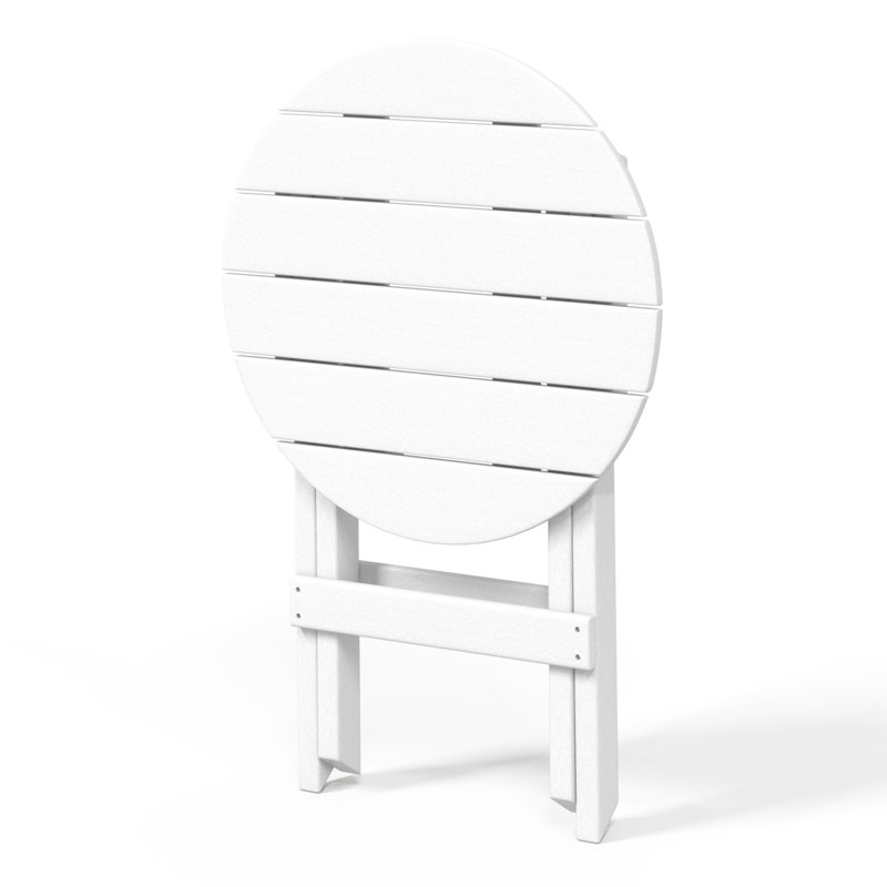 Table de salle à manger ronde, Blanc