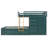 Full Over Full Modern Bunk Bed With Built In Closet And 7 Storage Drawers-415632146