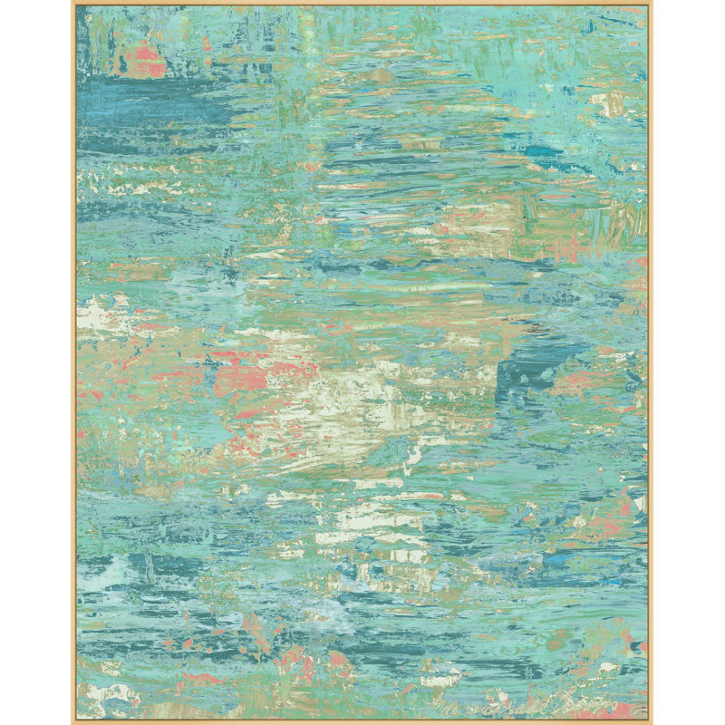 «Subtle Lilies 2», reproduction encadrée sur toile