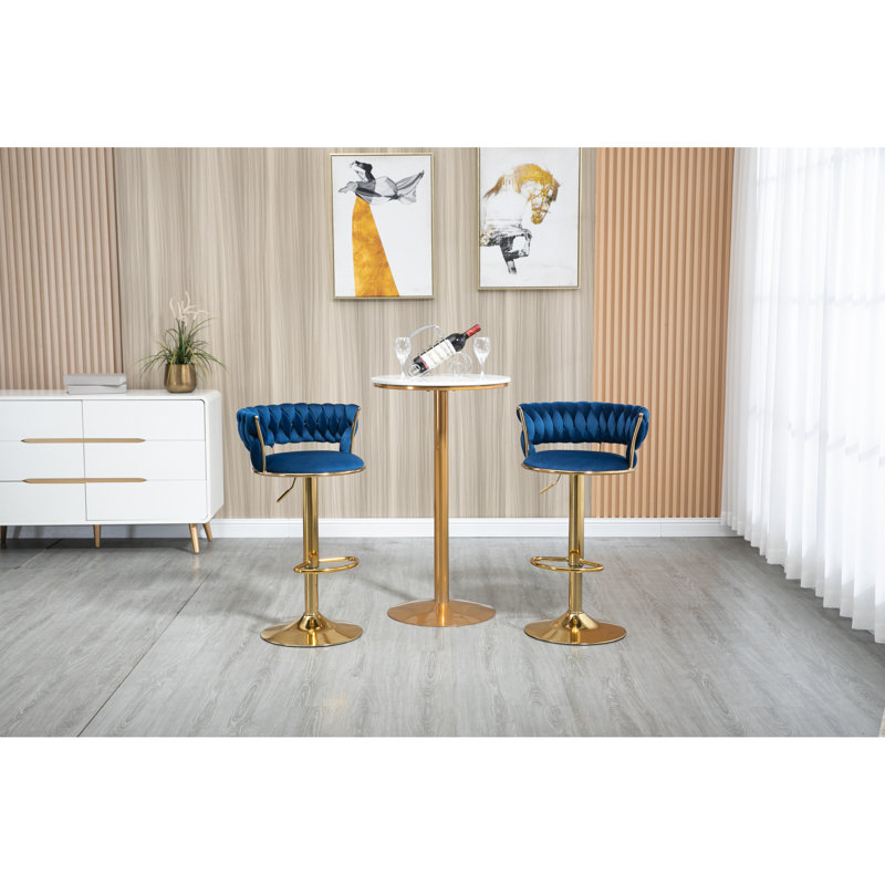 Polyester ergonomique et confortable de conception moderne à hauteur réglable pour la cuisine et la salle à manger