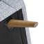 Banc de rangement rembourré Amsi-779423958