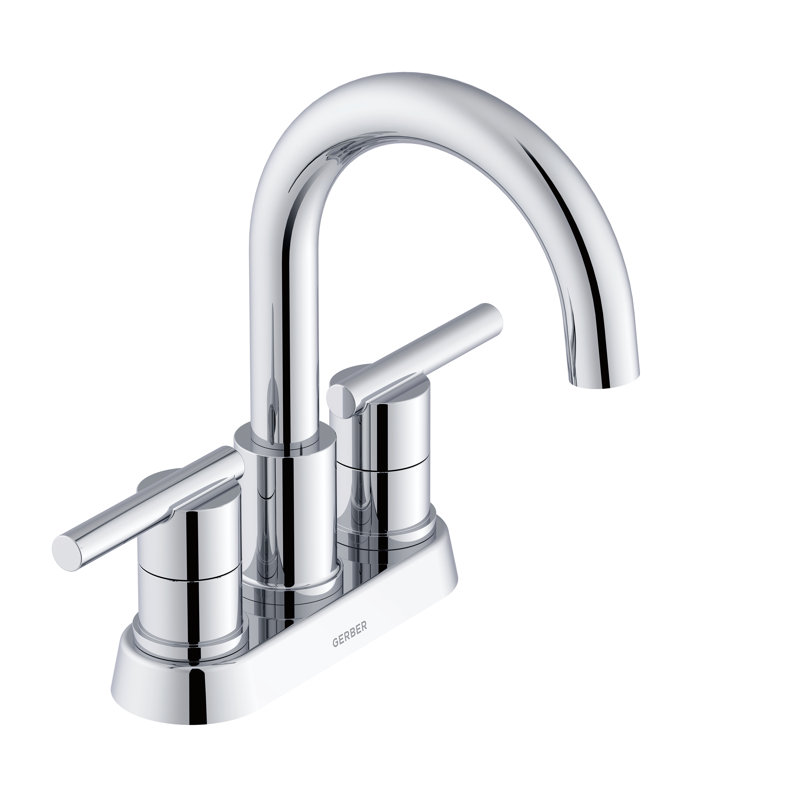 Parma 2-handle Bathroom Faucet with Drain Assembly, Chrome