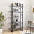 vidaXL Bookshelf Bookcase Book Rack Standing Shelf Cabinet Engineered Wood-349799054-349799048