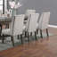Traditional 9pc Dining Set Table w Leaf 8x Side Chairs
