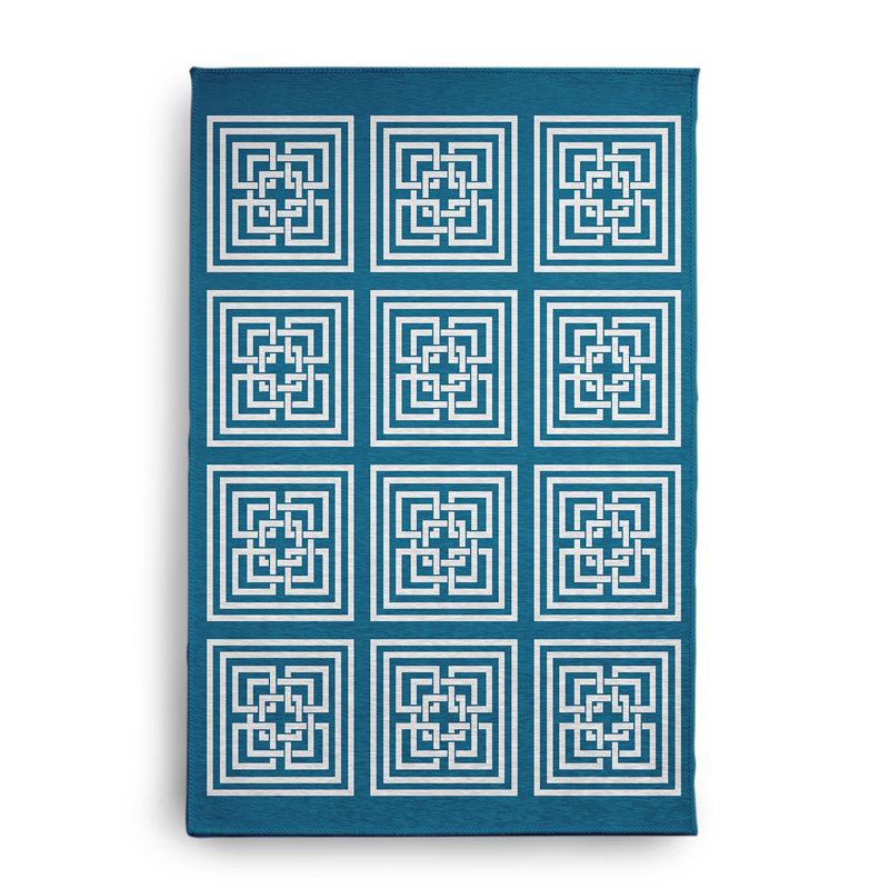 Chenille Indoor / Outdoor Rug, Rectangle 2' x 3'