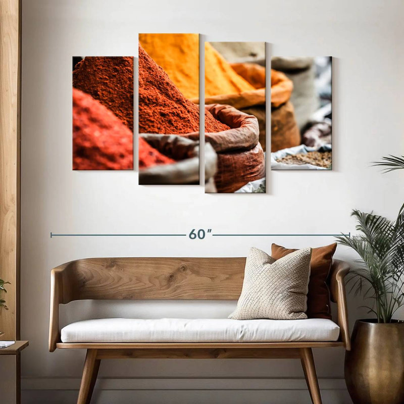 Yarlin Spice Market Mounds, 32" H x 52" W