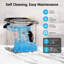 Portable Bullet Ice Maker - 26LBS/24H Fast Production, WiFi-Enabled with Smart Control for Home & Travel