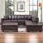 Brown Faux Leather
