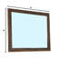 Miroir de commode rustique Chaffin