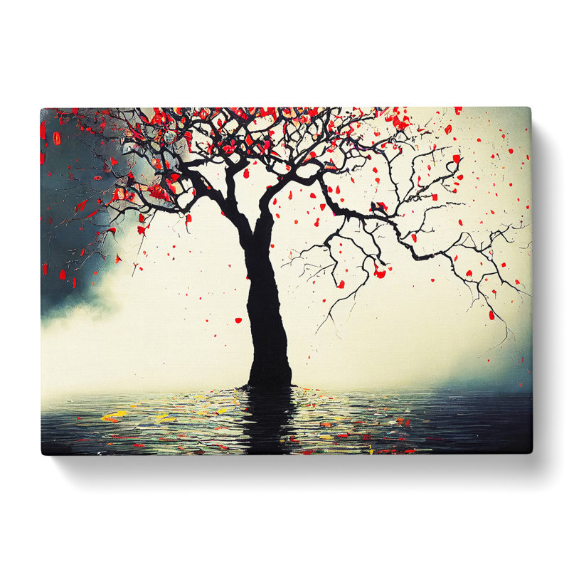 Attractive Tree - Wrapped Canvas, 50cm H x 76cm W x 3cm D