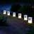 Battery Operated Luminaria Kit with Timer, Snowflake