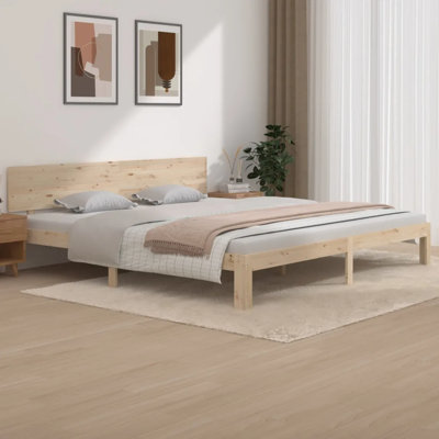 Bed Frame Solid Wood