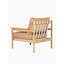 Oda Outdoor Teak Lounge Chair-981423348