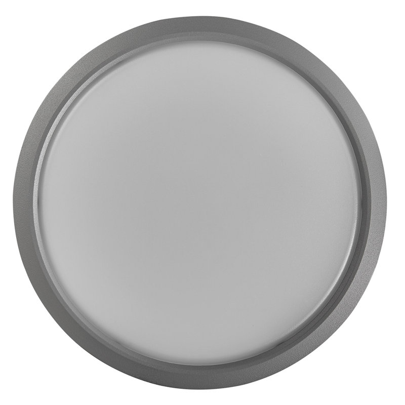 LED Flush Mount, Grey