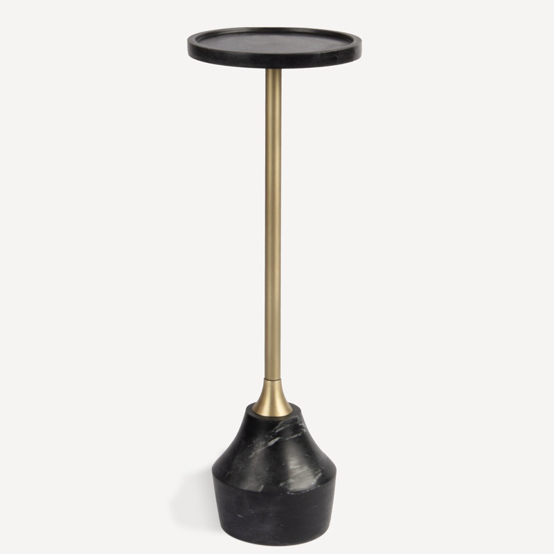 NOAH DRINK TABLE, Gold; Black; White; Gray