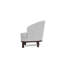 Chaise d'appoint rembourrée demi-tonneau-73222795