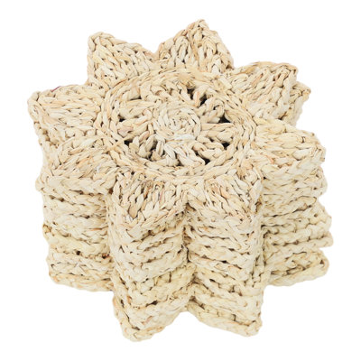 12Pcs Woven Rattan Placemat
