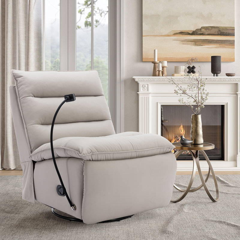 Fauteuil inclinable berçant surdimensionné pour adultes