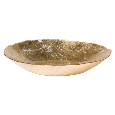 VIETRI Moon Handmade Glass Bowl