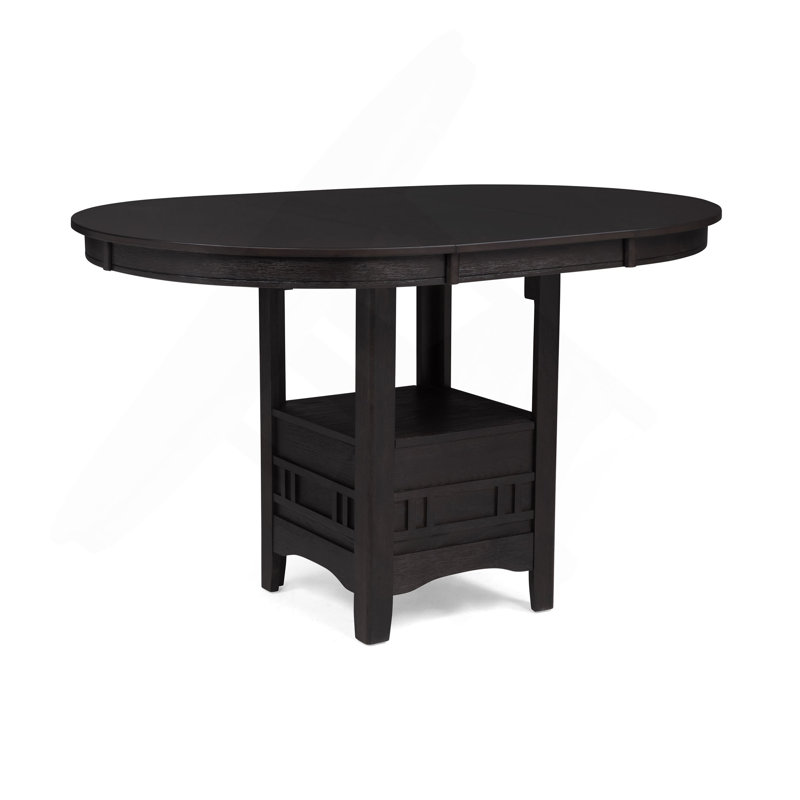 Table de salle à manger 1 pièce, Noir anthracite, Noir anthracite