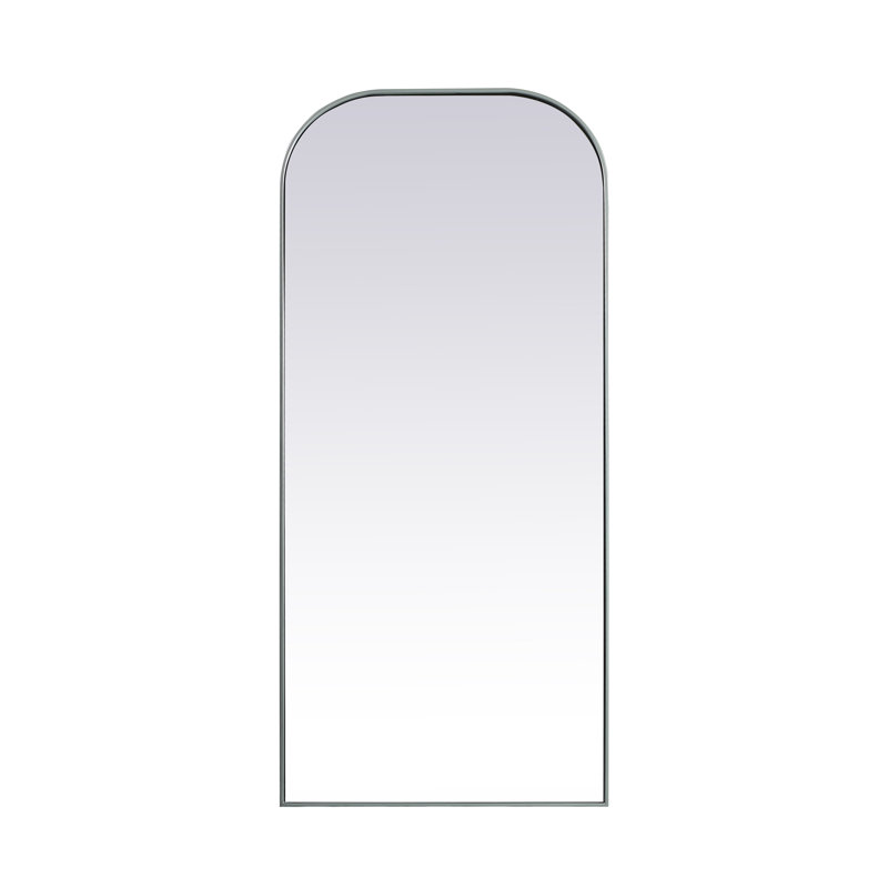 Miroir de plancher Sabine, 76 po x 32 po, Argent