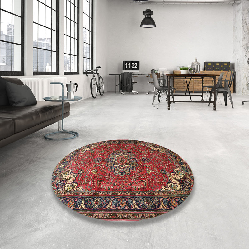 Ami Oriental Indoor Rug, Round 7'