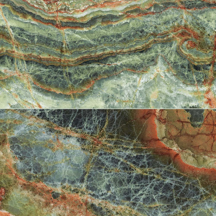 Celestia Onyx 24x48 Polished Porcelain Tile