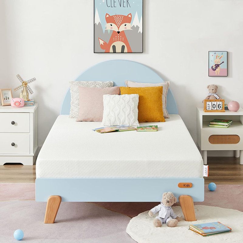 Twin 5" Green Tea Gel Memory Foam Mattress