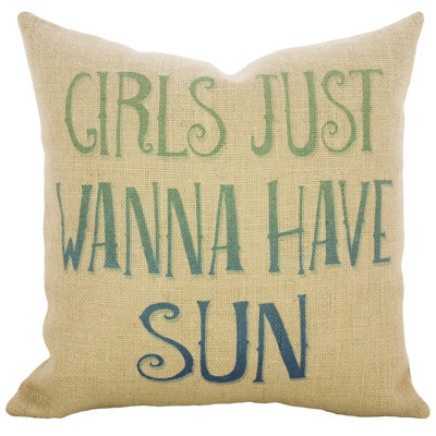 Nautical Reversible Throw Pillow