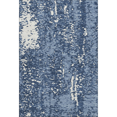 Premium Machine Washable Prisco Denim Rug