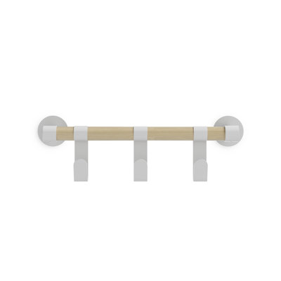 Coat Wall Rack 3 Hooks