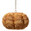 Lustre Fero, perles de bois de manguier sculptées à la main naturelles, 27 pouces-112777785-112777788