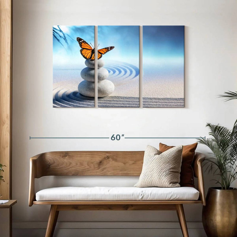 Butterfly Serenity, 28" H x 45" W