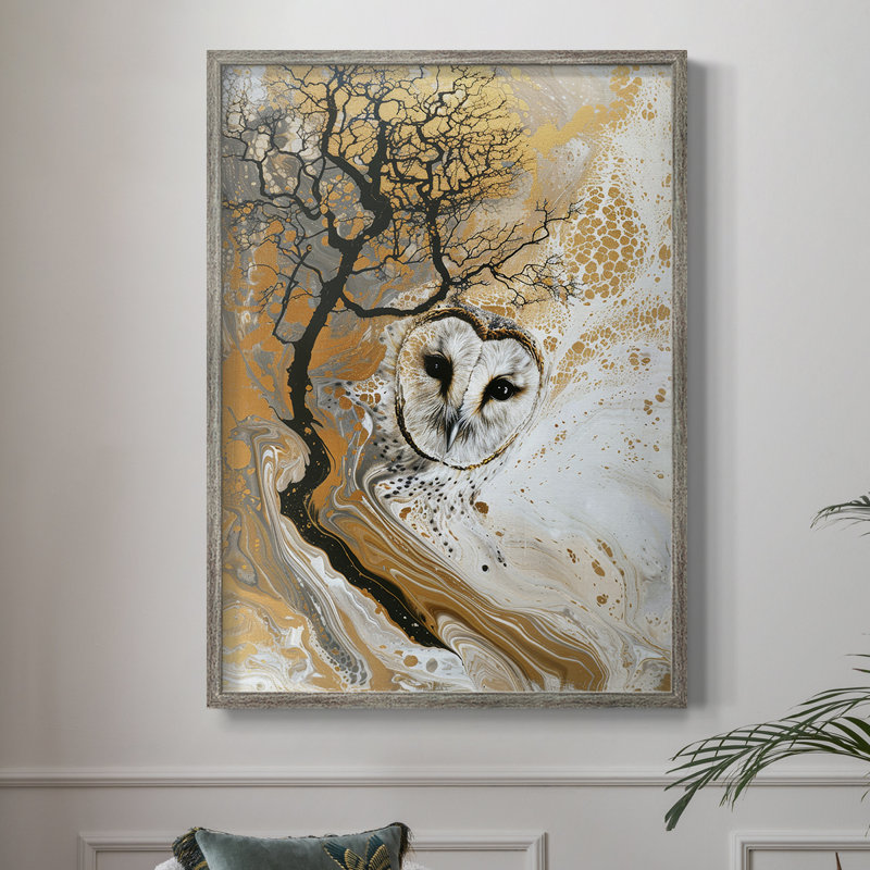 ANIMALS Series L XXII, reproduction encadrée - bois massif, H 15 po x l 12 po