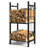 Lilimae 15.7'' W Metal Log Rack