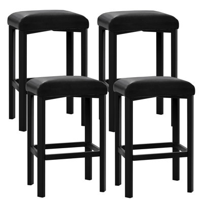 Counter Stool with Metal Frame