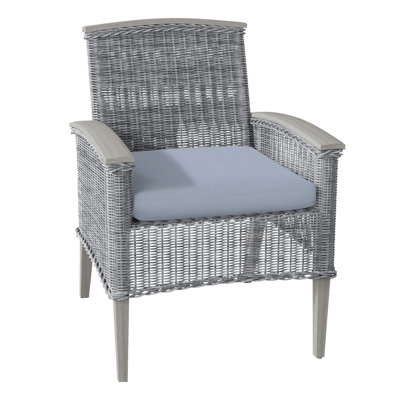 Fauteuil Astoria tissé - huître / huître