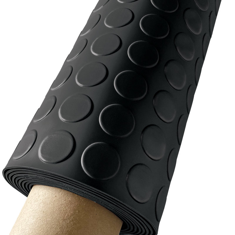 Rouleau de plancher de garage G-Floor, Nuit noire, 8,5 pi x 24 pi