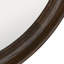 Alaura Solid Wood Round Mirror
