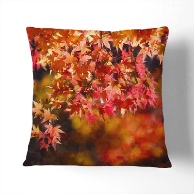 Maple Tree Vol.1 Painting Square Throw Cushion
