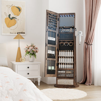 Standing Jewelry Cabinet