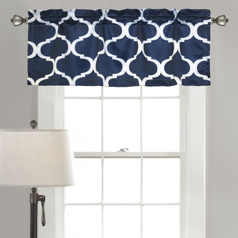 Cantonnière 52 po Geo, Bleu marine