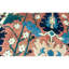 Hand-Knotted High-Quality Rust and Green Area Rug