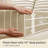 Luxclub 4 PC Cream Striped King Silky Soft Cooling Extra Deep Pocket Performance Sheet Set-123418263-123418305