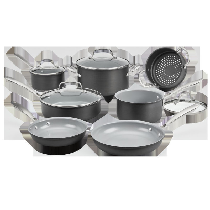 Cuisinart GreenGourmet Complete Recycled Hard Anodized 11 Pc Set