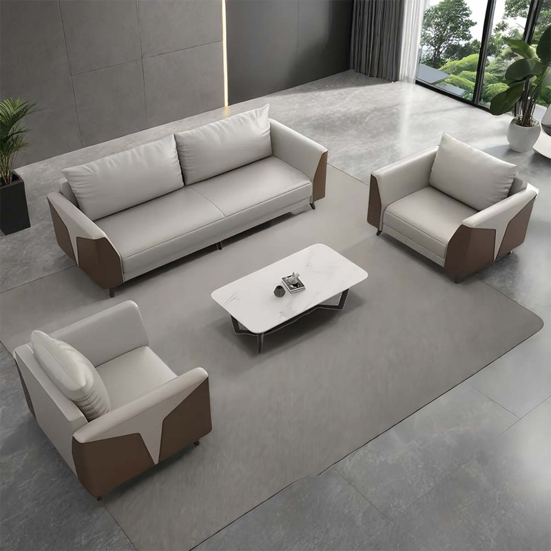 Ensemble de table basse Beige Business