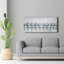 «Blue Winter Reflection», art mural sur toile